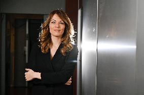 Maud Bregeon On Dimanche En Politique - Paris