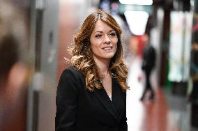 Maud Bregeon On Dimanche En Politique - Paris