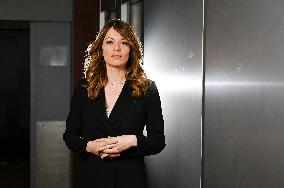 Maud Bregeon On Dimanche En Politique - Paris