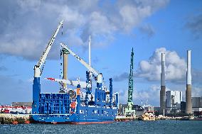 Illustrations Le Havre view from the coast