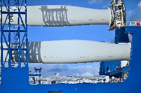 Illustrations Le Havre view from the coast