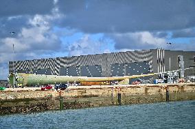 Illustrations Le Havre view from the coast