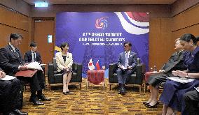 Japan-Philippines summit in Kuala Lumpur