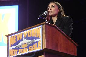 Alexandria Ocasio-Cortez Remarks at the Zohran Mamdani ‘NYC is Not for Sale’ Rally