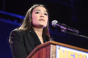 Alexandria Ocasio-Cortez Remarks at the Zohran Mamdani ‘NYC is Not for Sale’ Rally