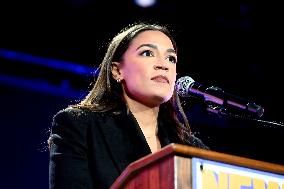 Alexandria Ocasio-Cortez Remarks at the Zohran Mamdani ‘NYC is Not for Sale’ Rally
