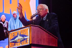 Bernie Sanders Remarks at the Zohran Mamdani ‘NYC is Not for Sale’ Rally