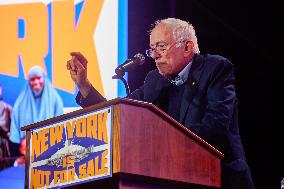 Bernie Sanders Remarks at the Zohran Mamdani ‘NYC is Not for Sale’ Rally