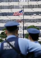 Security tightened for U.S. President Trump's visit