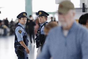 Security tightened for U.S. President Trump's visit