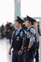 Security tightened for U.S. President Trump's visit