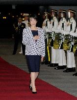 Japan PM Takaichi arrives in Kuala Lumpur