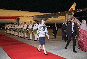 Japan PM Takaichi arrives in Kuala Lumpur