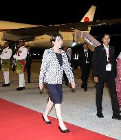 Japan PM Takaichi arrives in Kuala Lumpur