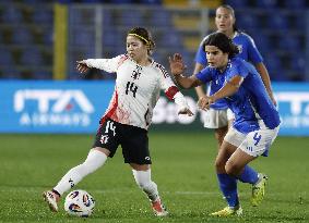 Football: Friendly between Japan and Italy