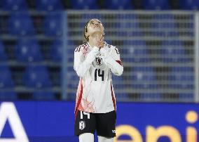 Football: Friendly between Japan and Italy