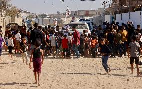 Gaza Search For Hostages Continues