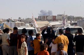 Gaza Search For Hostages Continues