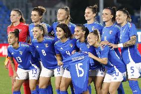 Football: Friendly between Japan and Italy