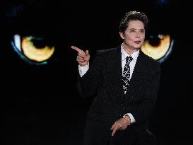 Isabella Rossellini At Belve TV Show - Rome
