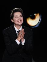 Isabella Rossellini At Belve TV Show - Rome