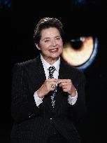Isabella Rossellini At Belve TV Show - Rome