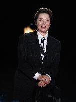 Isabella Rossellini At Belve TV Show - Rome