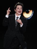 Isabella Rossellini At Belve TV Show - Rome