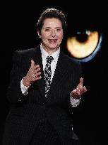 Isabella Rossellini At Belve TV Show - Rome