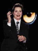 Isabella Rossellini At Belve TV Show - Rome