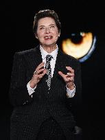 Isabella Rossellini At Belve TV Show - Rome