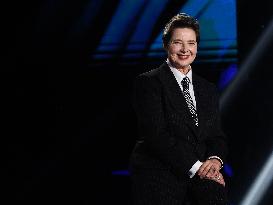 Isabella Rossellini At Belve TV Show - Rome
