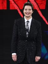 Isabella Rossellini At Belve TV Show - Rome