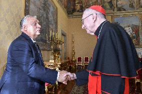 Pape Leo XIV Meets Viktor Orban - Vatican