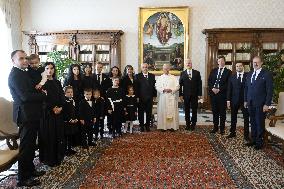 Pape Leo XIV Meets Viktor Orban - Vatican