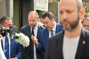 Naples: Matteo Salvini backs Edmondo Cirielli as regional candidate