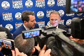 Naples: Matteo Salvini backs Edmondo Cirielli as regional candidate