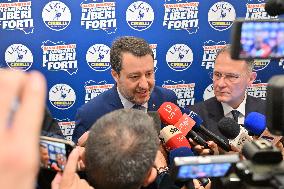 Naples: Matteo Salvini backs Edmondo Cirielli as regional candidate