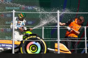 Awarding Ceremony for the F1 Mexico Grand Prix - Mexico City