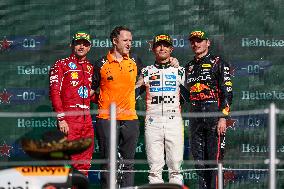 Awarding Ceremony for the F1 Mexico Grand Prix - Mexico City