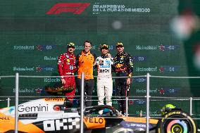 Awarding Ceremony for the F1 Mexico Grand Prix - Mexico City