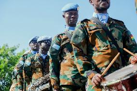 Lebanese FM Tours UNIFIL HQ