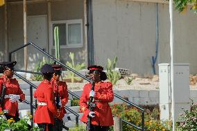 Lebanese FM Tours UNIFIL HQ