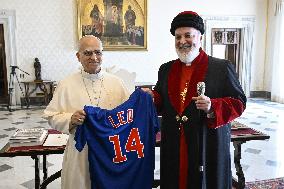 Pope Leo XIV Meets Mar Awa III, Catholicos-Patriarch - Vatican