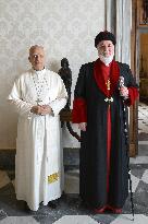 Pope Leo XIV Meets Mar Awa III, Catholicos-Patriarch - Vatican