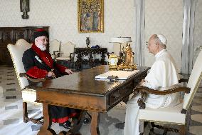 Pope Leo XIV Meets Mar Awa III, Catholicos-Patriarch - Vatican