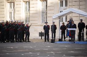 Installation Ceremony Of The New Paris Police Prefect - France