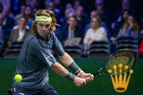 Andrey Rublev competes at Rolex Paris Masters 2025 in Paris FA