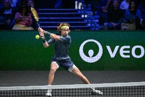 Andrey Rublev competes at Rolex Paris Masters 2025 in Paris FA