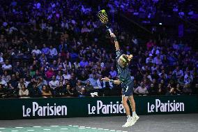 Andrey Rublev competes at Rolex Paris Masters 2025 in Paris FA